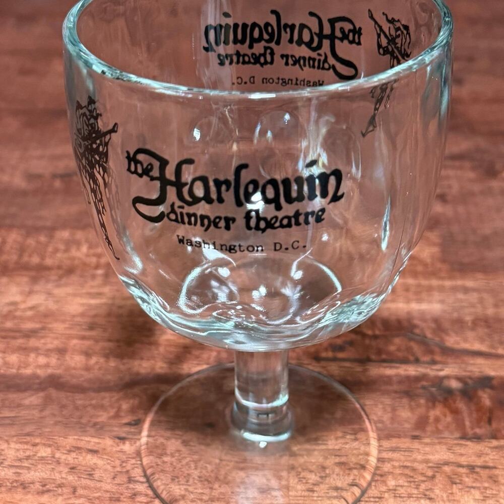 Harley Quinn Dinner Theater Glass Washington DC